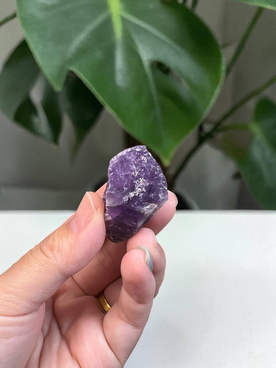 紫水晶原石细节实拍 4